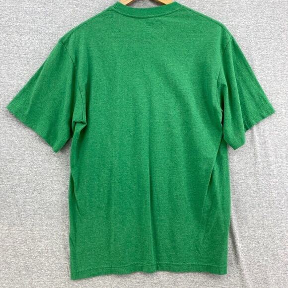 St Patricks Day Tshirt Mens Medium 38-40 Green Everyones Irish Tee Short Sleeve - Picture 3 of 7